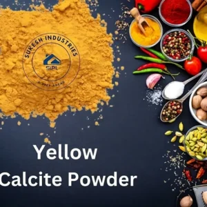 Yellow Calcite Powder Food Grade fassi certified