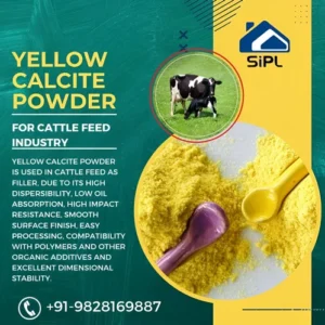 Yellow Calcium Powder Cattle Feed Grade