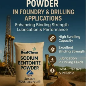 Sodium Bentonite Powder foundry & Drilling Grade